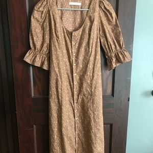 Christy Dawn Lennon Dress in Magenta Blooming Vine Size Medium